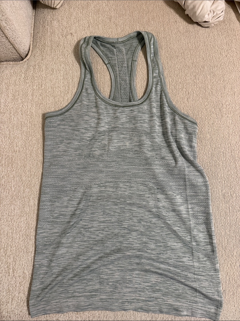 lululemon athletica Heather Sage Racerback Tank